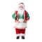 Glitzhome® 18"H Faux Fur Christmas Chef Santa Figurine